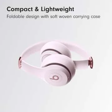 Beats Solo4 Wireless Headphones - Cloud Pink with Care