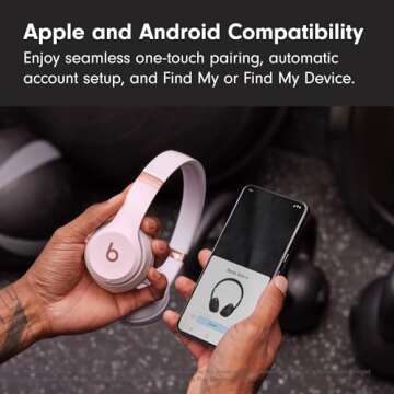 Beats Solo4 with AppleCare+ for Headphones (2 Years) - Cloud Pink