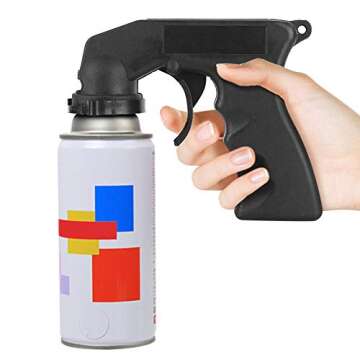 Ergonomic Paint Spray Can Trigger Handle for Comfortable Use