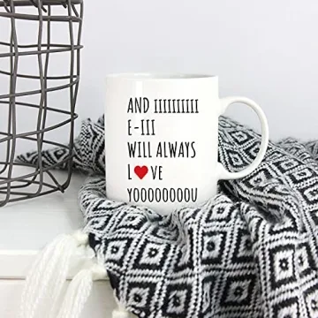 5Aup Funny Coffee Mug Gift for Couples and Friends