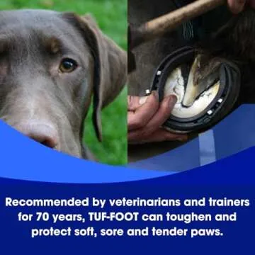TUF-FOOT Liquid Paw Protection for Dogs and Horses