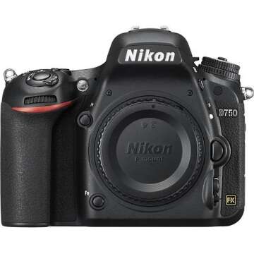 Nikon - D750 Dslr Camera (Body Only) - Black