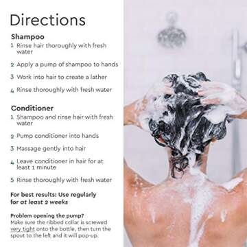 Puracy Shampoo and Conditioner Set for Healthy, Natural Hair