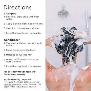 Puracy Shampoo and Conditioner Set for Healthy, Natural Hair