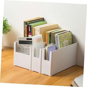 SECFOU Large Size Kitchen Utensil Organizer Chopsticks Container Plastic Tableware Holder for Easy Access and Tidy Storage