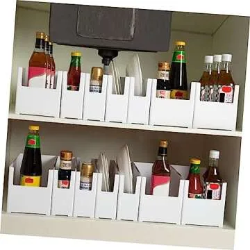 SECFOU Large Size Kitchen Utensil Organizer Chopsticks Container Plastic Tableware Holder for Easy Access and Tidy Storage