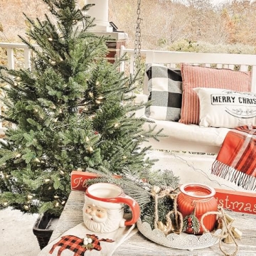 Fraser Hill Farm 4.0-Ft Pre Lit Christmas Tree