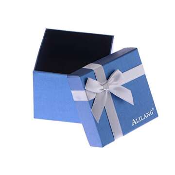 Alilang Egyptian Snake Rhinestones Stretch Cuff Wrap Bangle Bracelet, Gold