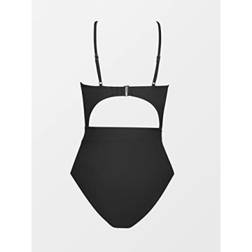 Shop CUPSHE Women’s One Piece Swimsuit with Cutout Design