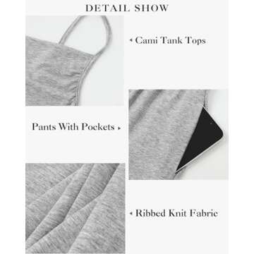 BTFBM Women’s Fall Lounge Sets 3 Piece Tracksuit Grey Set