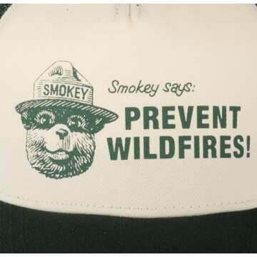 Smokey Bear Baseball Hat by AMERICAN NEEDLE - Comfort & Style