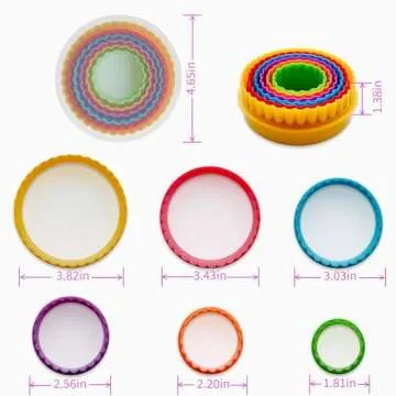 Delightful Cookie Cutter Set - 6 Pieces for Creative Baking