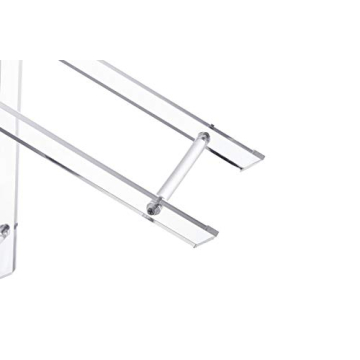 Acrylic Folding Tray Table - Stylish & Modern Side Table