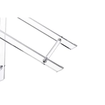 Acrylic Folding Tray Table - Stylish & Modern Side Table