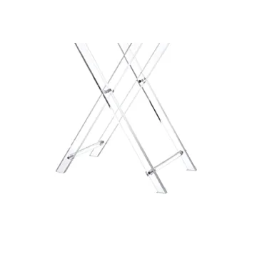 Acrylic Folding Tray Table - Stylish & Modern Side Table