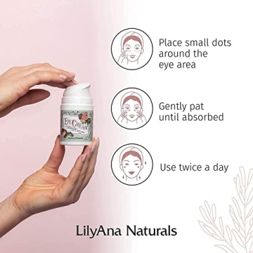 LilyAna Naturals Anti Aging Retinol Eye Cream Duo