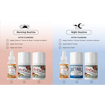 LilyAna Naturals Anti Aging Retinol Eye Cream Duo