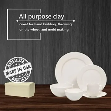 Premium White Stoneware Clay for Pottery Enthusiasts