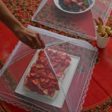 Simply Genius Food Tents 4 Pack - 14" Pop-Up Food Covers