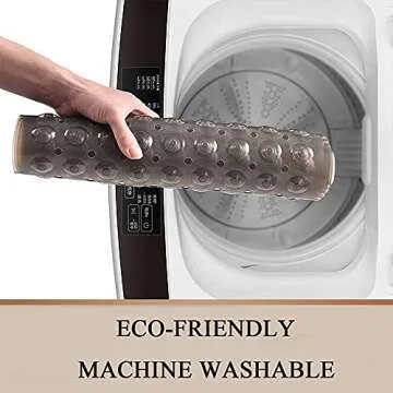 Sheepping Baby Bath Mat Non Slip Extra Long Bathtub Mat for Kids 40 X 16 Inch - Eco Friendly Bath Tub Mat with 200 Big Suction Cups,Machine Washable Shower Mat