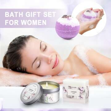 Lavender Spa Gift Baskets for Women