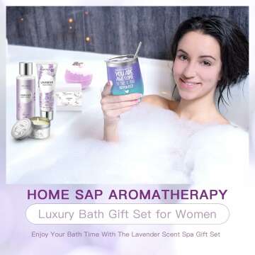 Lavender Spa Gift Baskets for Women