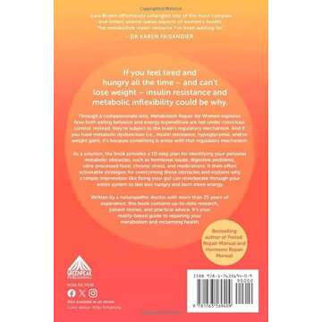 Metabolism Repair for Women: A Compassionate, Science-Based Guide to Balancing Insulin, Losing Weigh...