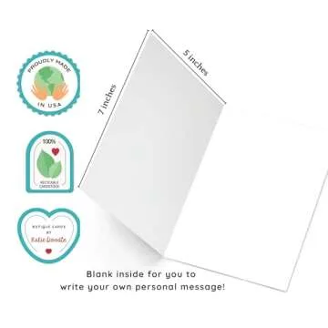 Katie Doodle Super Cute 40th Birthday Card - Ideal Gifts and Decorations