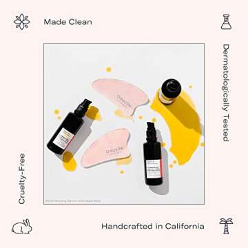 Odacité Rose Quartz Gua Sha for Radiant Skin