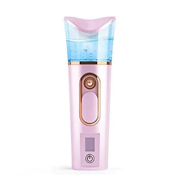 Nano Facial Mister with Skin Analyzer Moisture Tester, FANTEXY Portable Mini Cool Face Mist Steamer ...
