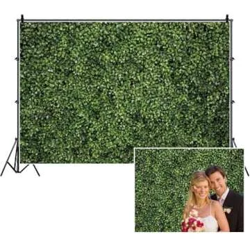 Nature Grass Wall Backdrop for Photography and Events