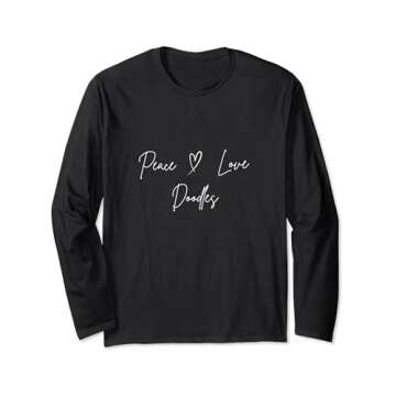 PEACE LOVE DOODLES Long Sleeve T-Shirt