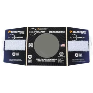 Celestron EclipSmart Solar Filter for Telescopes and Cameras