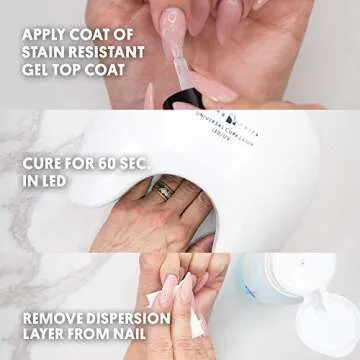 Young Nails Stain Resistant Gel Top Coat for Professionals