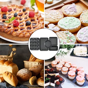 5-Piece Nonstick Baking Pans for Versatile Home Baking