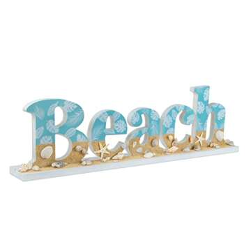 SAILINGSTORY Beach Sign Coastal Decor Beach Decoration for Home Nautical Decor