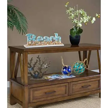 SAILINGSTORY Beach Sign Coastal Decor Beach Decoration for Home Nautical Decor