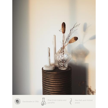 LAWA Elegant Soy Wax Vase Candles Housewarming Gift