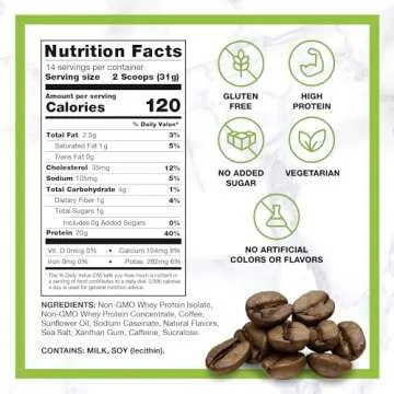 Chike Protein Iced Coffee with Espresso and Low Sugar