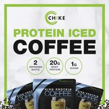 Chike Protein Iced Coffee with Espresso and Low Sugar