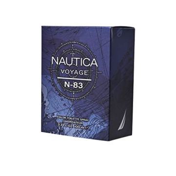 Nautica Voyage N-83 Men's Aquatic Fragrance 3.4 Fl Oz