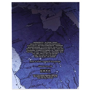 Nautica Voyage N-83 Men's Aquatic Fragrance 3.4 Fl Oz