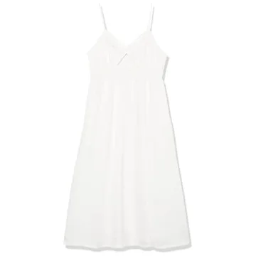 The Drop Women's Maci Strappy Midi Dress in White