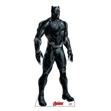 Cardboard People Black Panther Life Size Cardboard Cutout Standup - Marvel's Avengers Animated