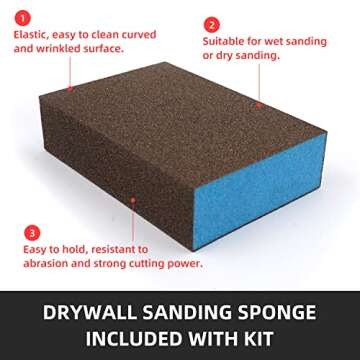 BONCART Spackle Wall Repair Kit - Ultimate Wall Mending Solution