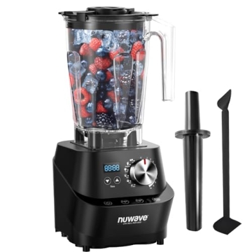 Nuwave Infinity Commercial Blender with 2.5HP Motor & Self-Cleaning 64oz Tritan Jar