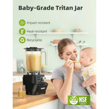 Nuwave Infinity Blender - 2.5HP Smoothie Power and Durability