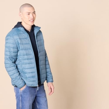 Packable Lightweight Water-Resistant Puffer Jacket