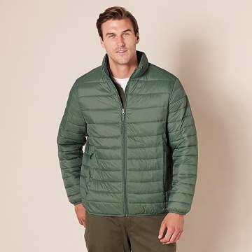 Packable Lightweight Water-Resistant Puffer Jacket