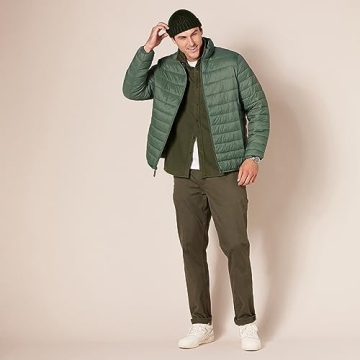 Packable Lightweight Water-Resistant Puffer Jacket